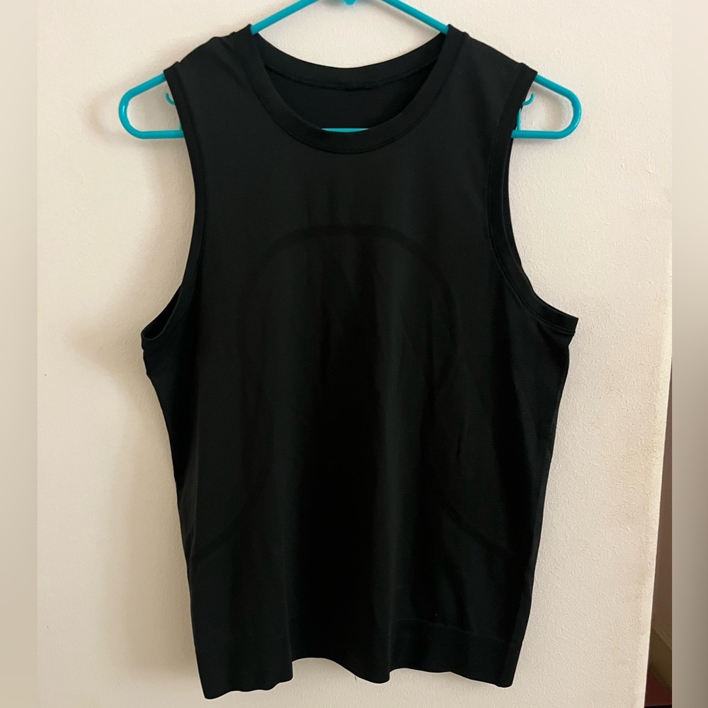 Lululemon Athletica Black Sleeveless Muscle Tee